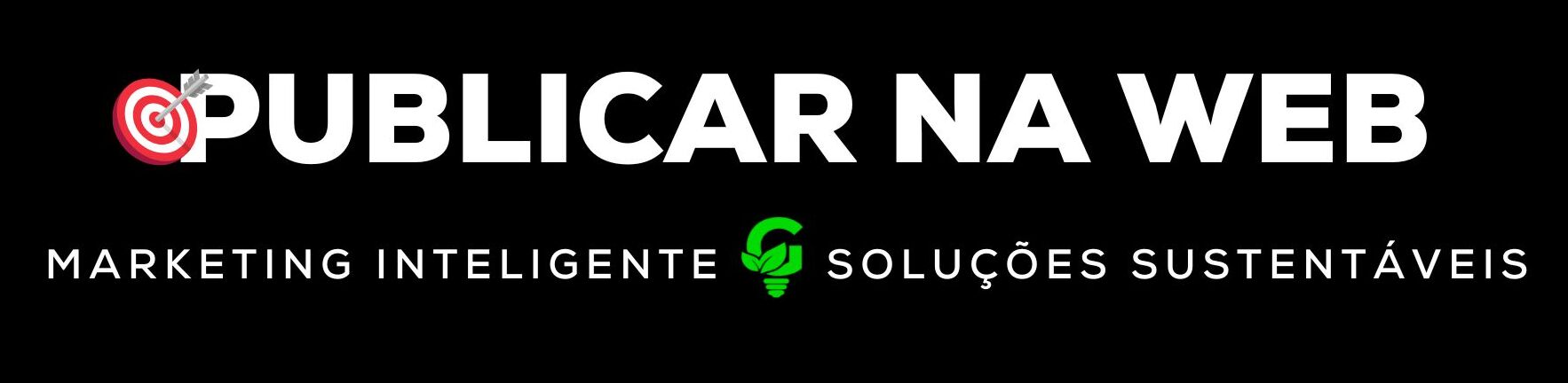 Logotipo Publicar na Web Marketing Inteligente e Soluções Sustentáveis em Ubajara, na Serra da Ibiapaba oferece energia solar por assinatura.