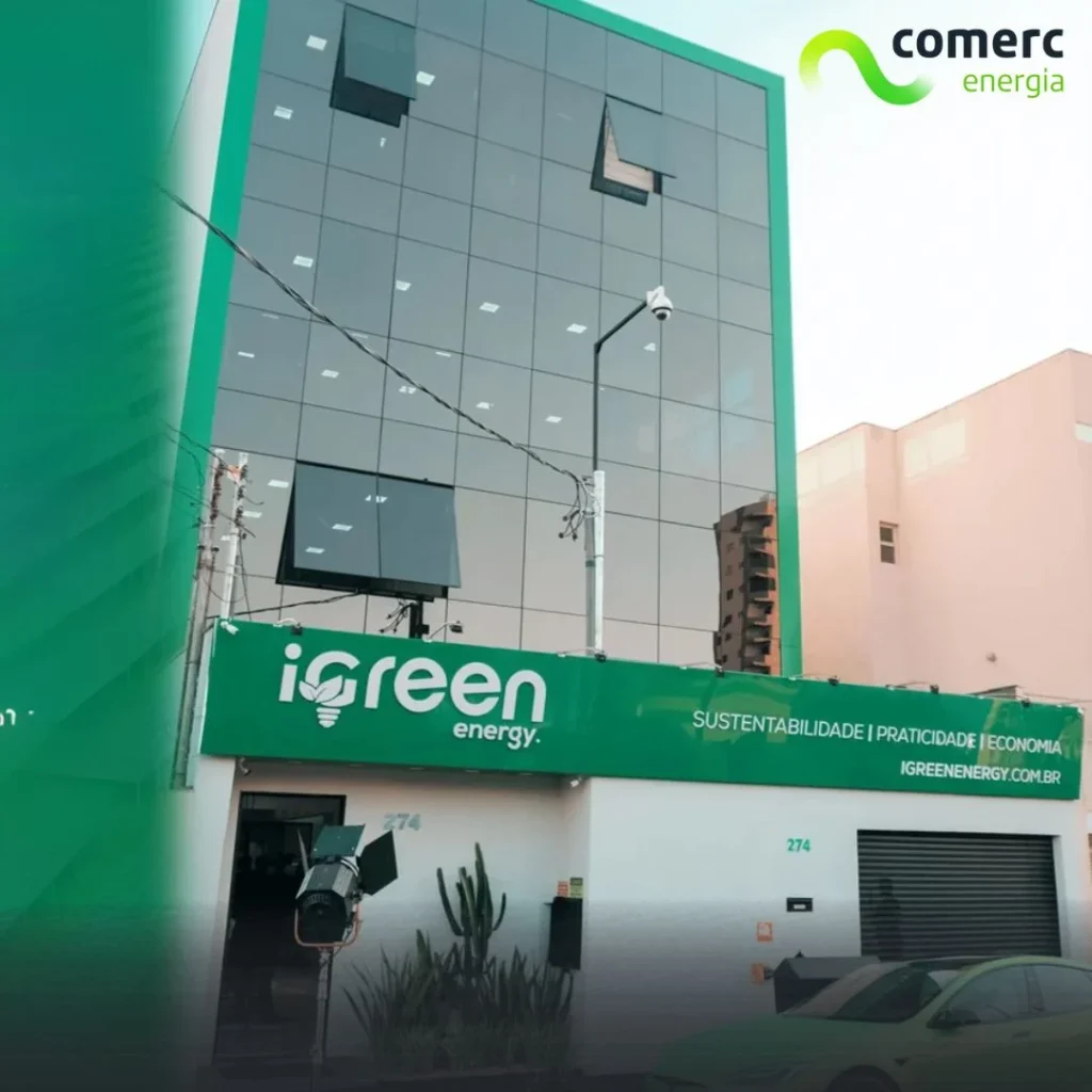 Prédio da iGreen Energy em Minas Gerais